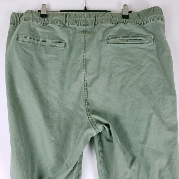 Old Navy Modern Jogger Pants Mens XL Green Elastic Cuff Gorpcore Activewear - Picture 8 of 10